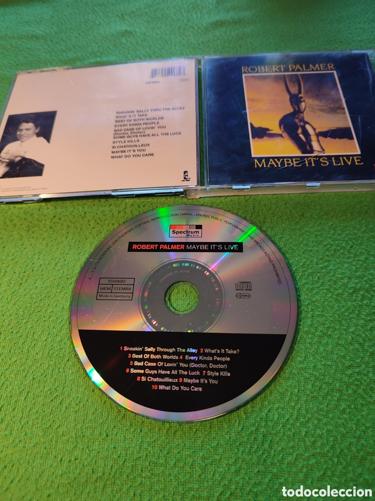 CDs de m&uacute;sica: Robert Palmer - Maybe Its live - Foto 2