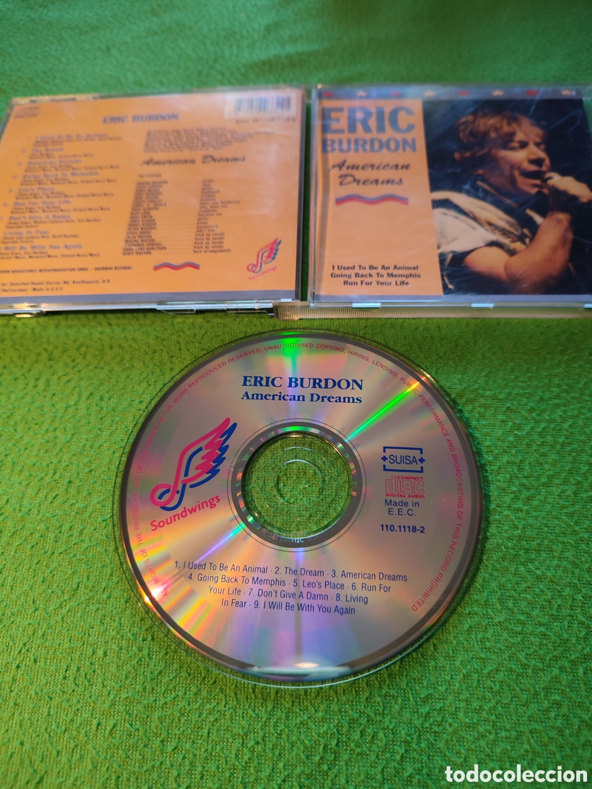CDs de m&uacute;sica: Eric Burdon - American Dreams - Foto 2
