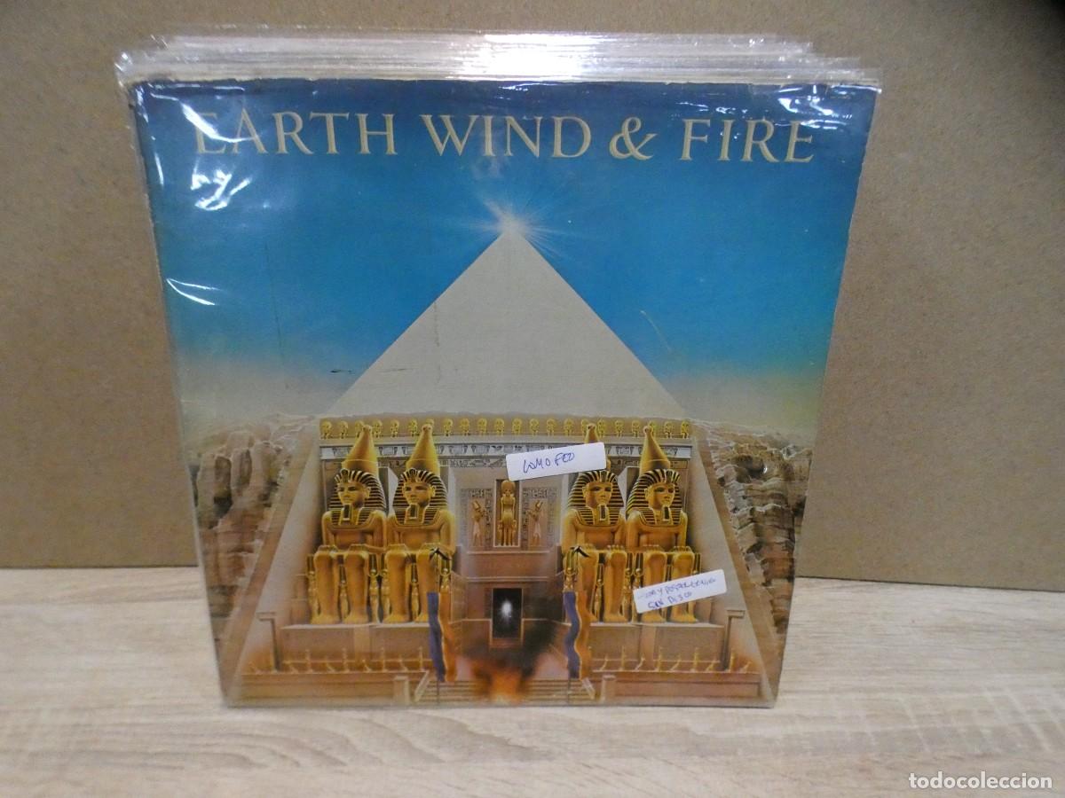 Music CDs: AARKANSAS1980 LOTTCDOLI VINILO BUEN ESTADO EARTH WIND FIRE LOMO FEO TAPA LIBRETO SIN DISCO