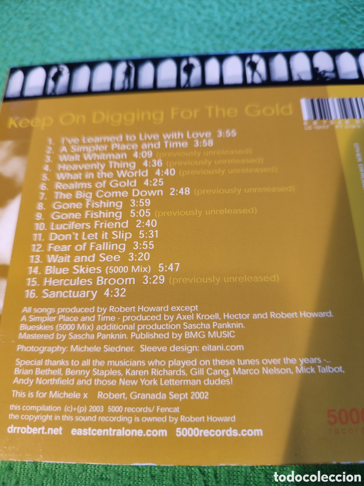 CDs de m&uacute;sica: Dr Robert - Keep on digging for the gold - Foto 3