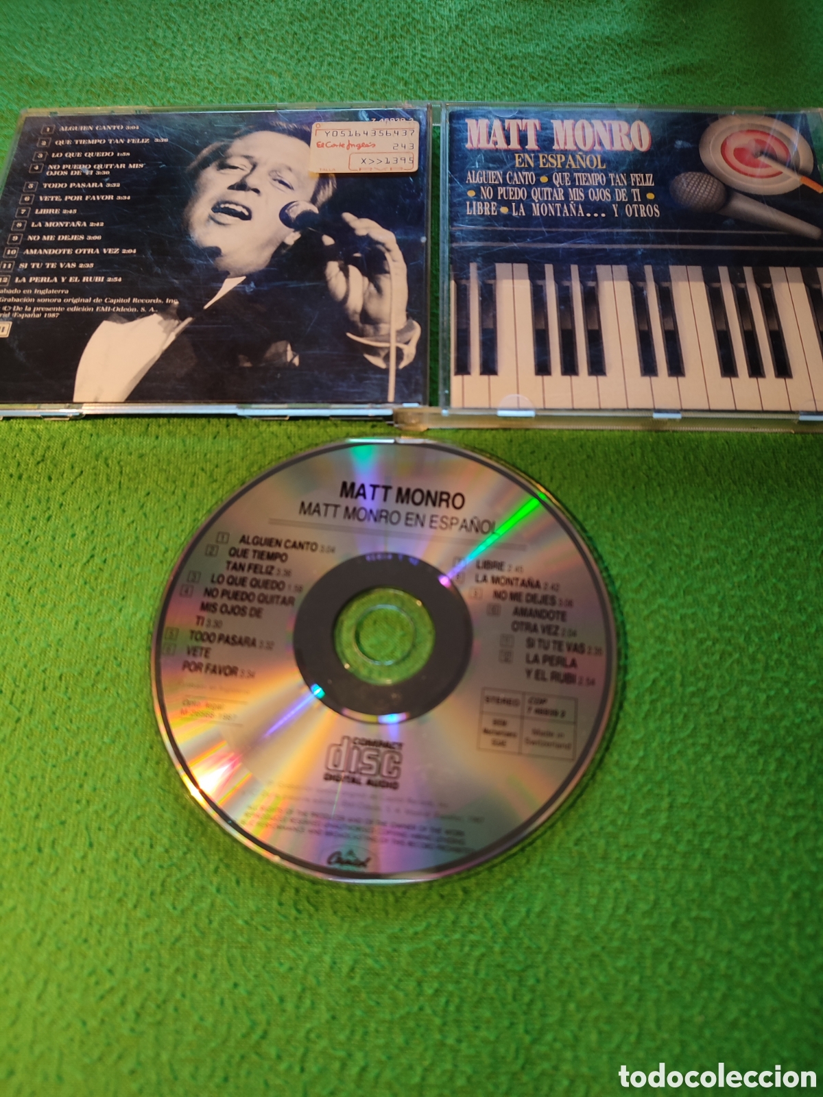 CDs de m&uacute;sica: Matt Monro - En espa&ntilde;ol - Foto 2