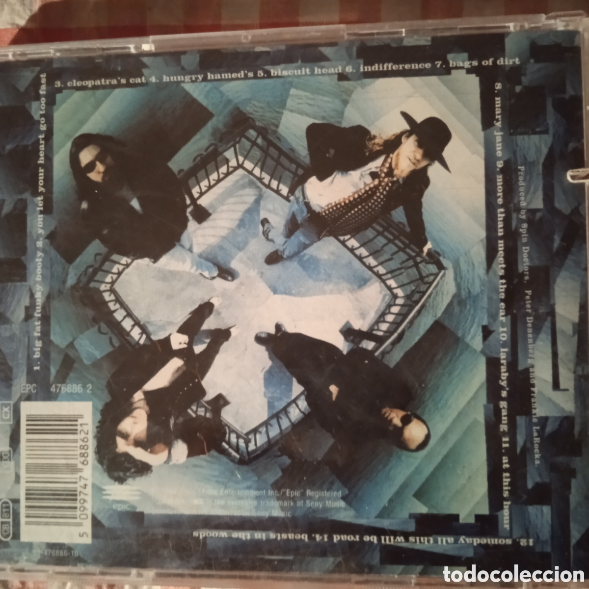 CDs de m&uacute;sica: Spin doctors turn It upside down,con poster,sony - Foto 2
