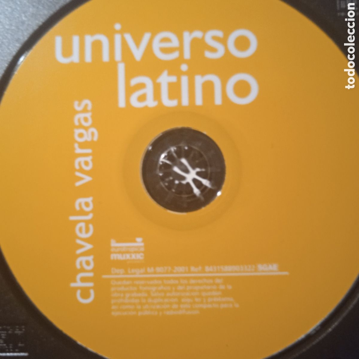 CDs de m&uacute;sica: Chavela vargas,universo latino - Foto 3