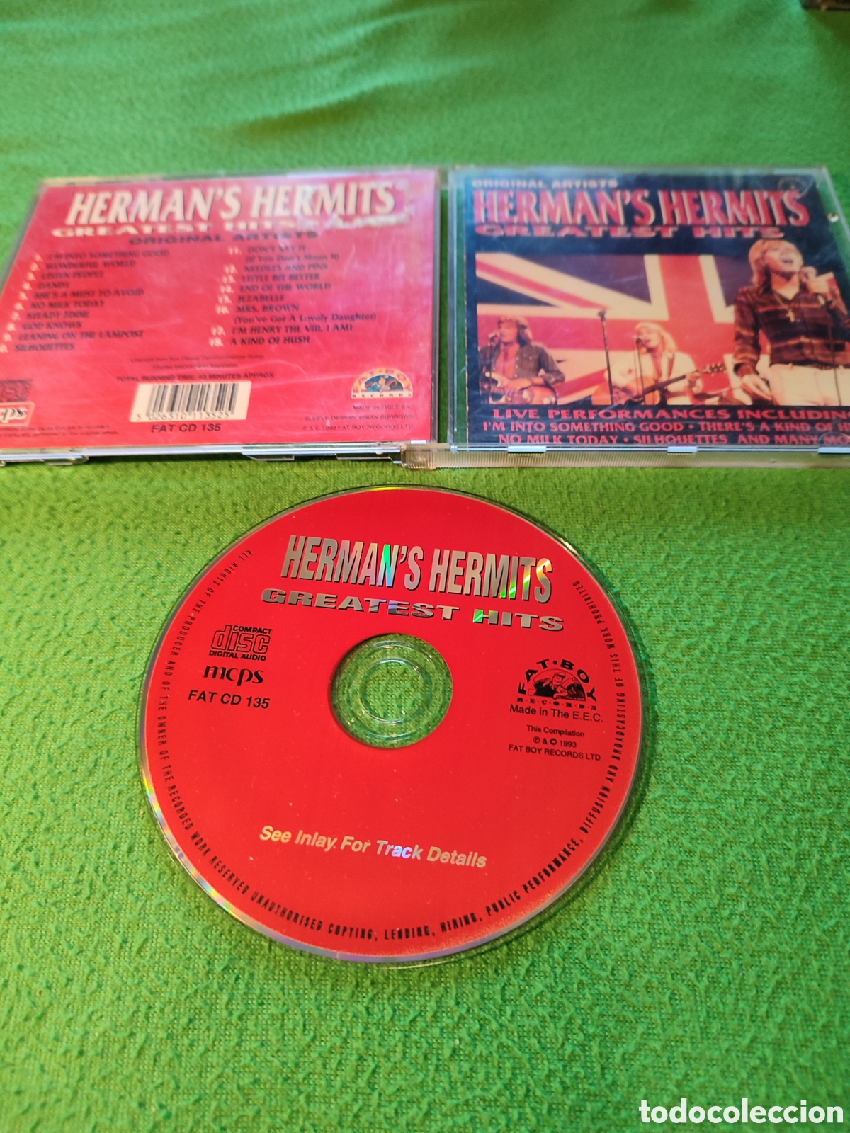 CDs de m&uacute;sica: Hermans Hermits - Greatest hits - Foto 2