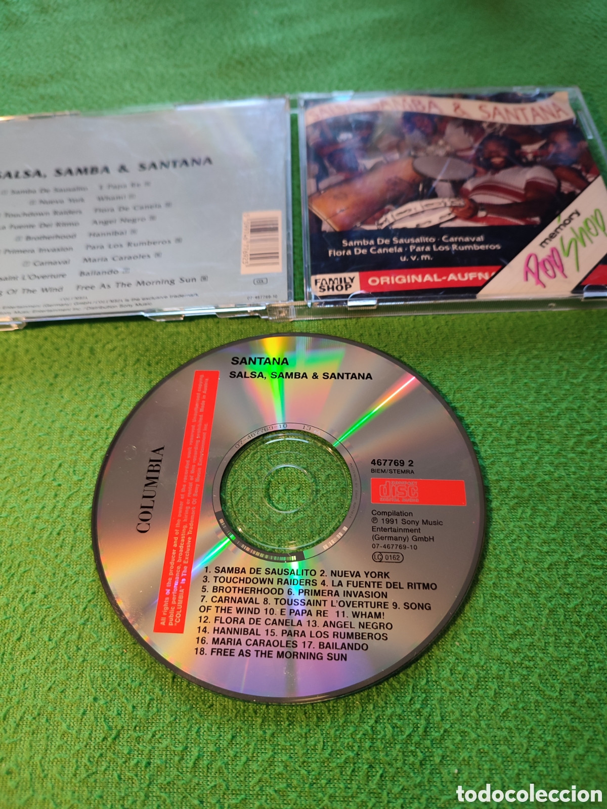 CDs de m&uacute;sica: Santana - Salsa , samba & Santana - Foto 2