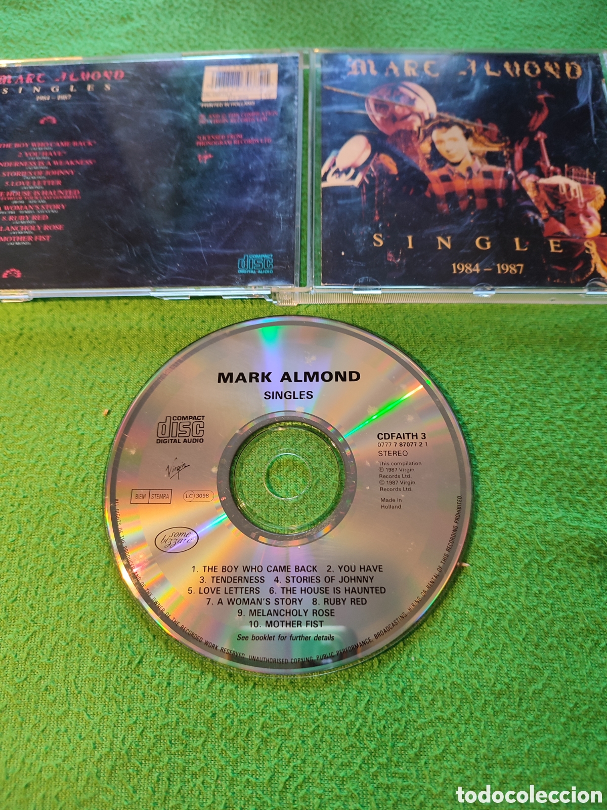 CDs de m&uacute;sica: Marc Almond - Singles 1984-1987 - Foto 2