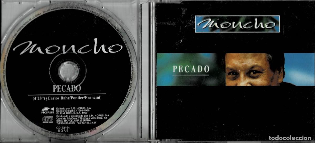 CDs de m&uacute;sica: MONCHO PECADO. CD-SINGLE-58 - Foto 1