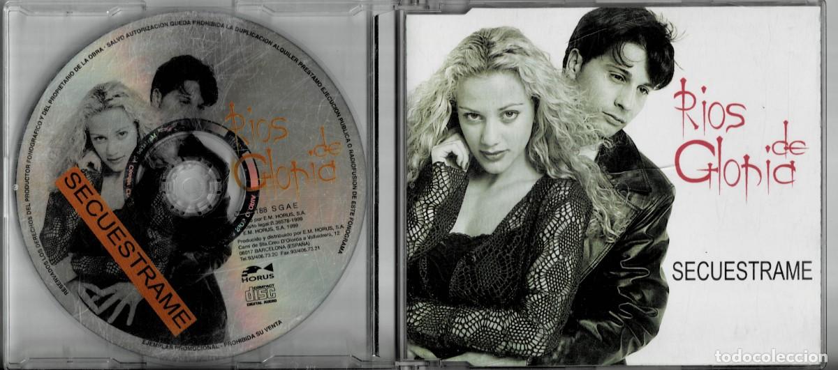 CDs de m&uacute;sica: RIOS DE GLORIA SECUESTRAME. CD-SINGLE-60 - Foto 1