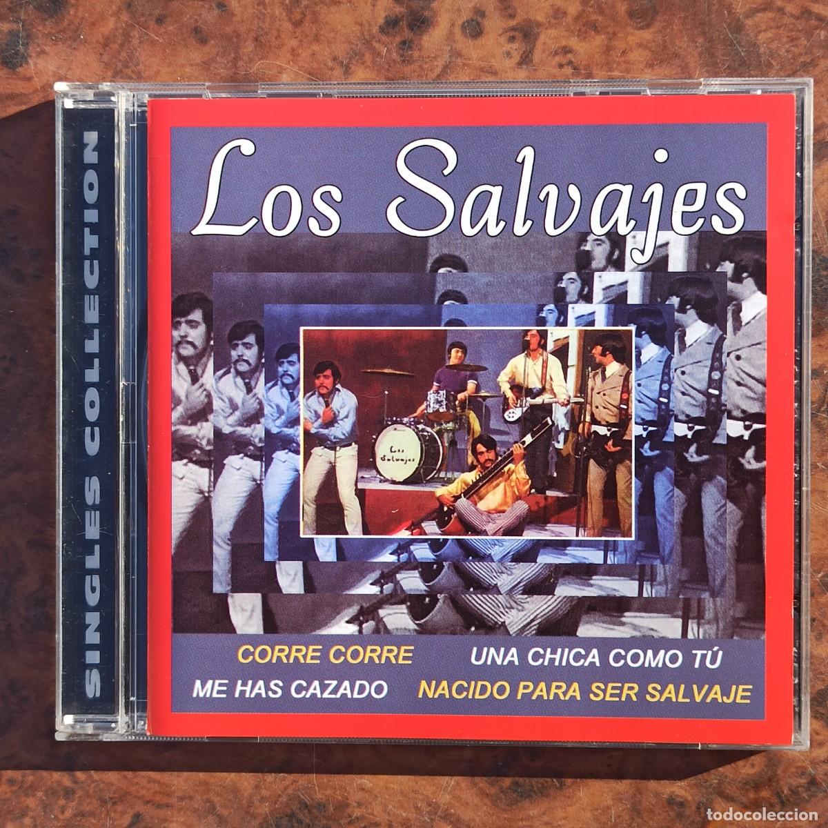 CDs de m&uacute;sica: CD Los Salvajes - Singles Collection - Foto 1