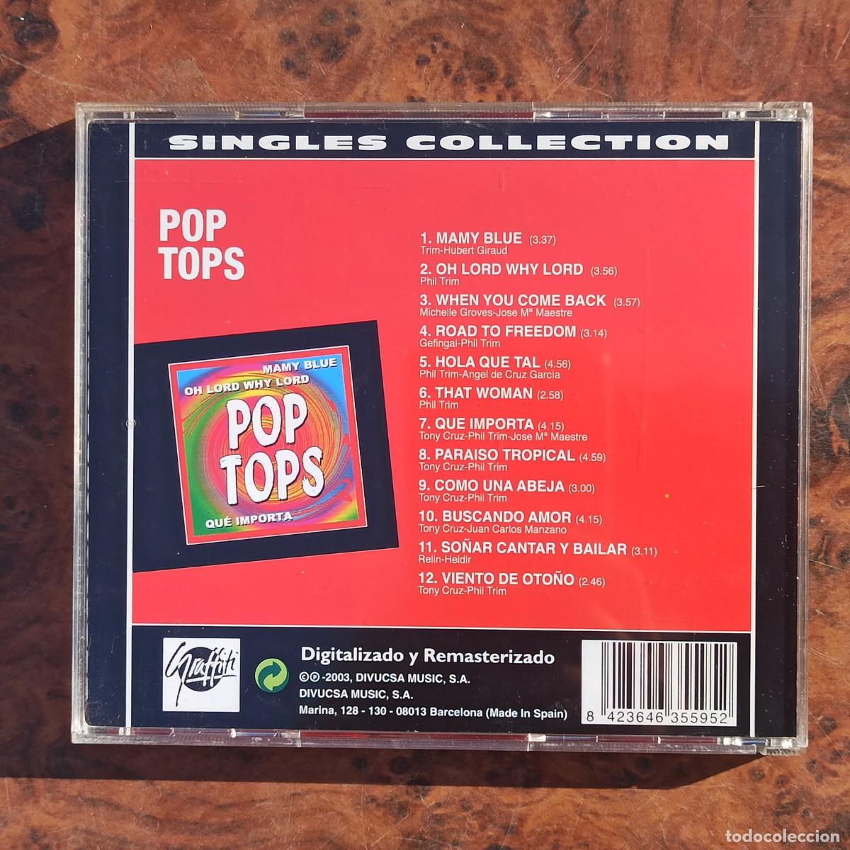 CDs de m&uacute;sica: CD The Pop Tops &ndash; Singles Collection - Foto 2