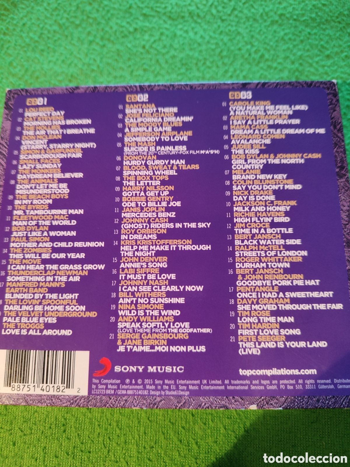 CDs de m&uacute;sica: Perfect day - Varios,3 CDs - Foto 3