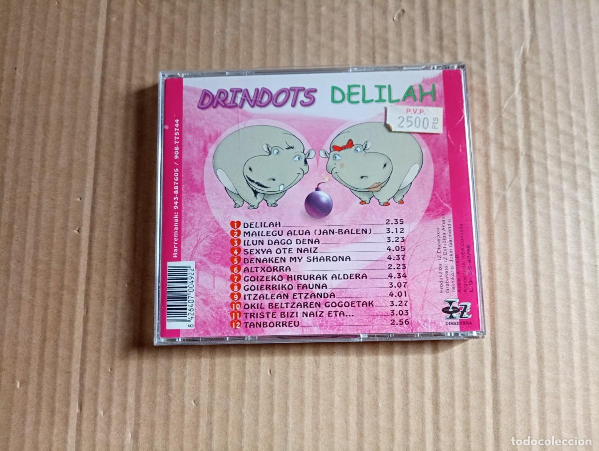 CDs de m&uacute;sica: DRINDOTS - DELILAH CD 1998 - Foto 3
