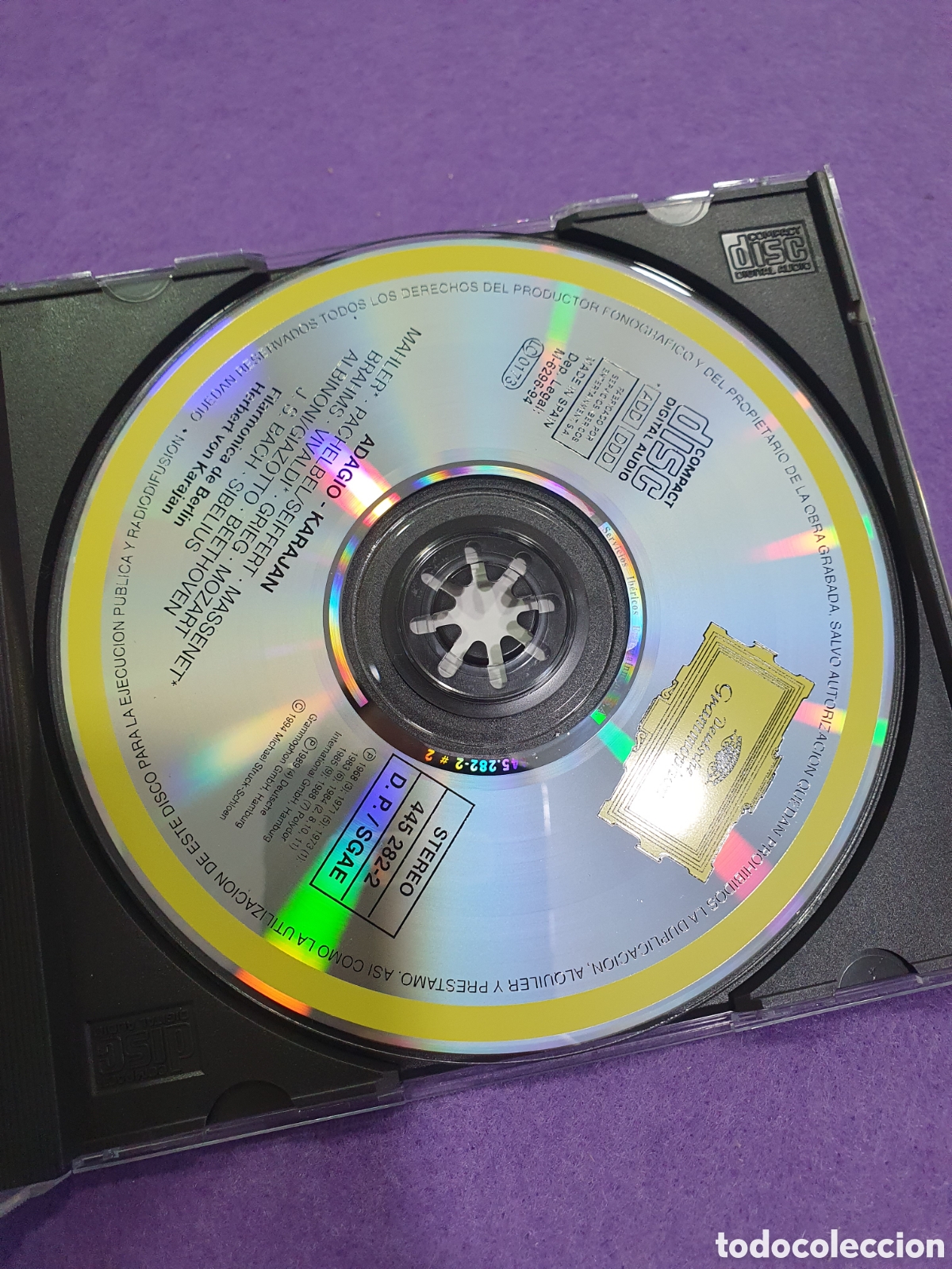 CDs de m&uacute;sica: CD. Adagio. Karajan. (L41) - Foto 2