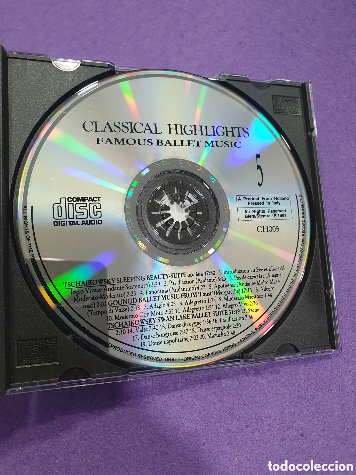 CDs de m&uacute;sica: CD. Classical Highlights. (L41) - Foto 2