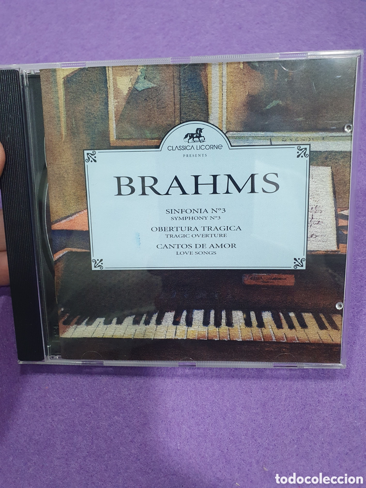 CDs de m&uacute;sica: CD. Brahms. (L41) - Foto 1