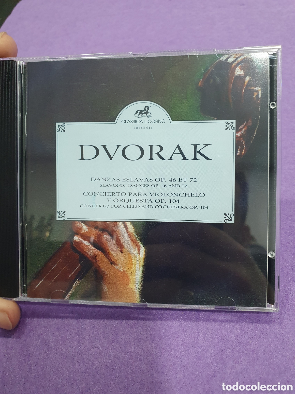 CDs de m&uacute;sica: CD. Dvorak. Danzas eslavas. (L41) - Foto 1