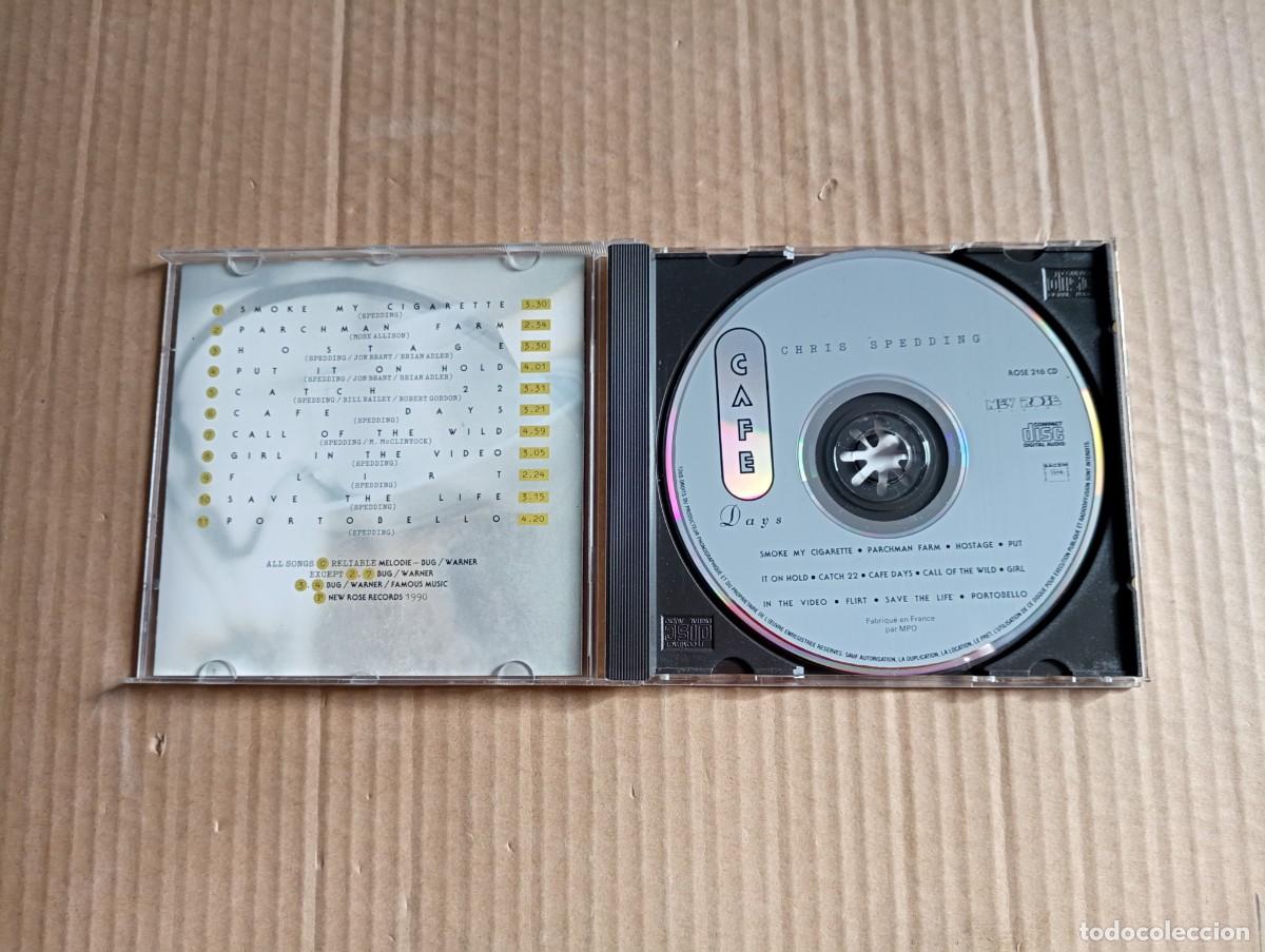 CDs de m&uacute;sica: CHRIS SPEEDING - CAFE DAYS CD 1990 - Foto 2