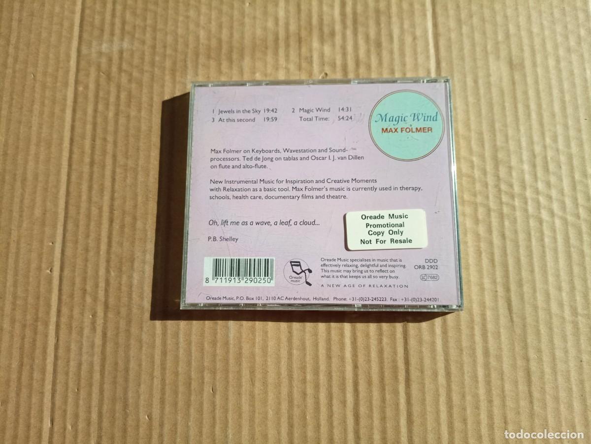 CDs de m&uacute;sica: MAX FOLMER - MAGIC WIND CD 1993 NEW AGE - Foto 3