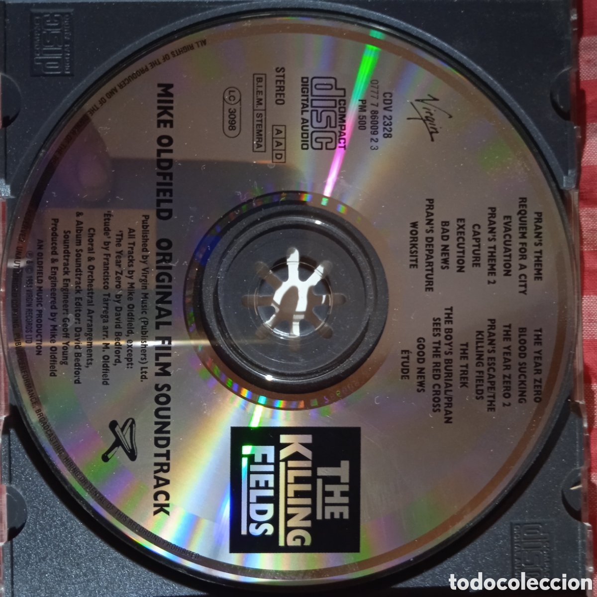 CDs de m&uacute;sica: The killing fields,mike olfield bso - Foto 3