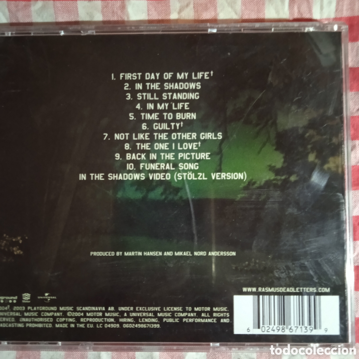 CDs de m&uacute;sica: The rasmus CD dead letters - Foto 2