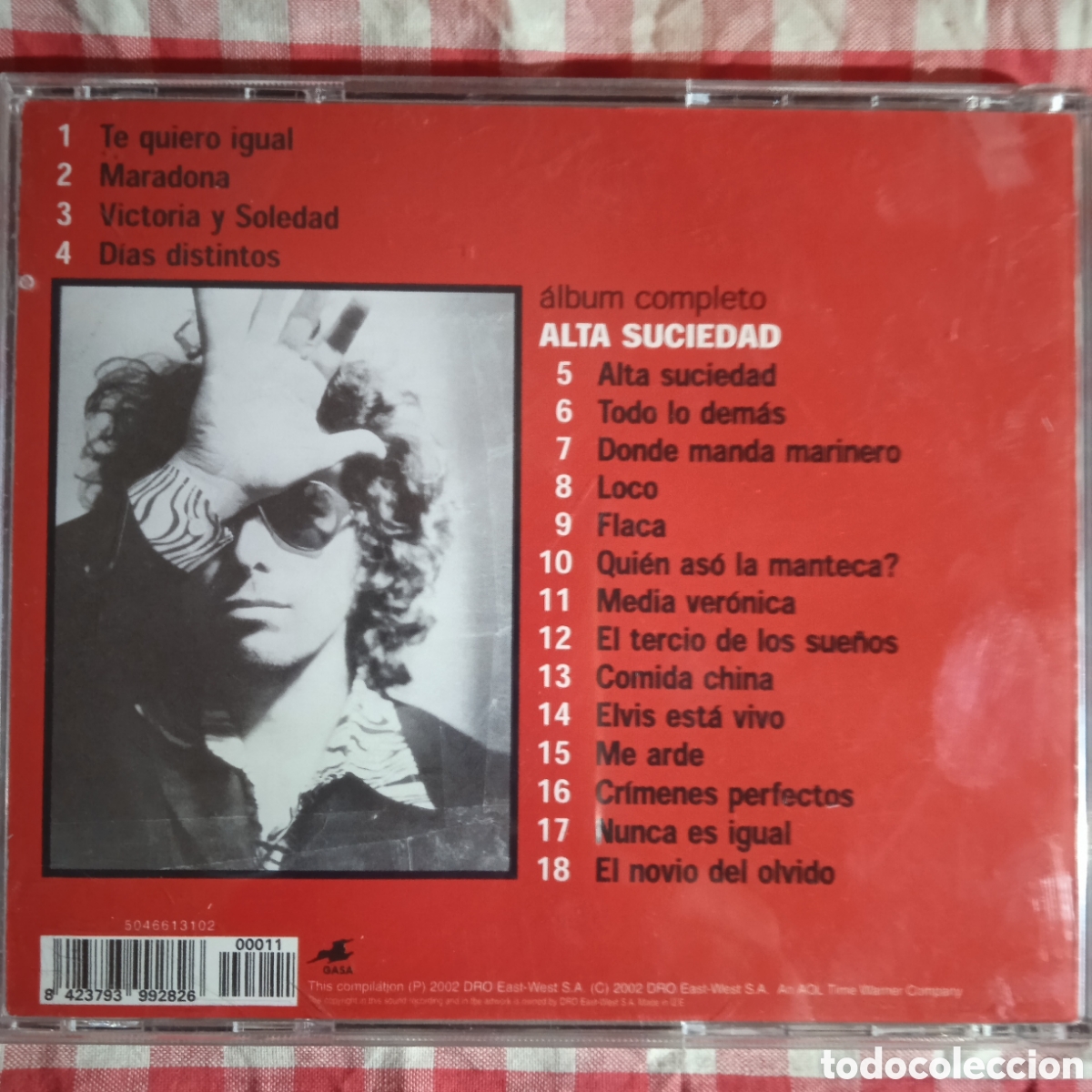 CDs de m&uacute;sica: Andr&eacute;s Calamaro ,alta suciedad+4 exitos - Foto 2