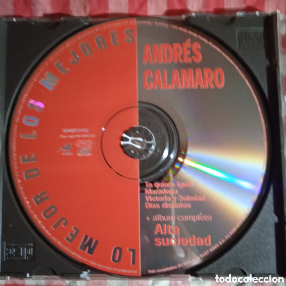 CDs de m&uacute;sica: Andr&eacute;s Calamaro ,alta suciedad+4 exitos - Foto 3