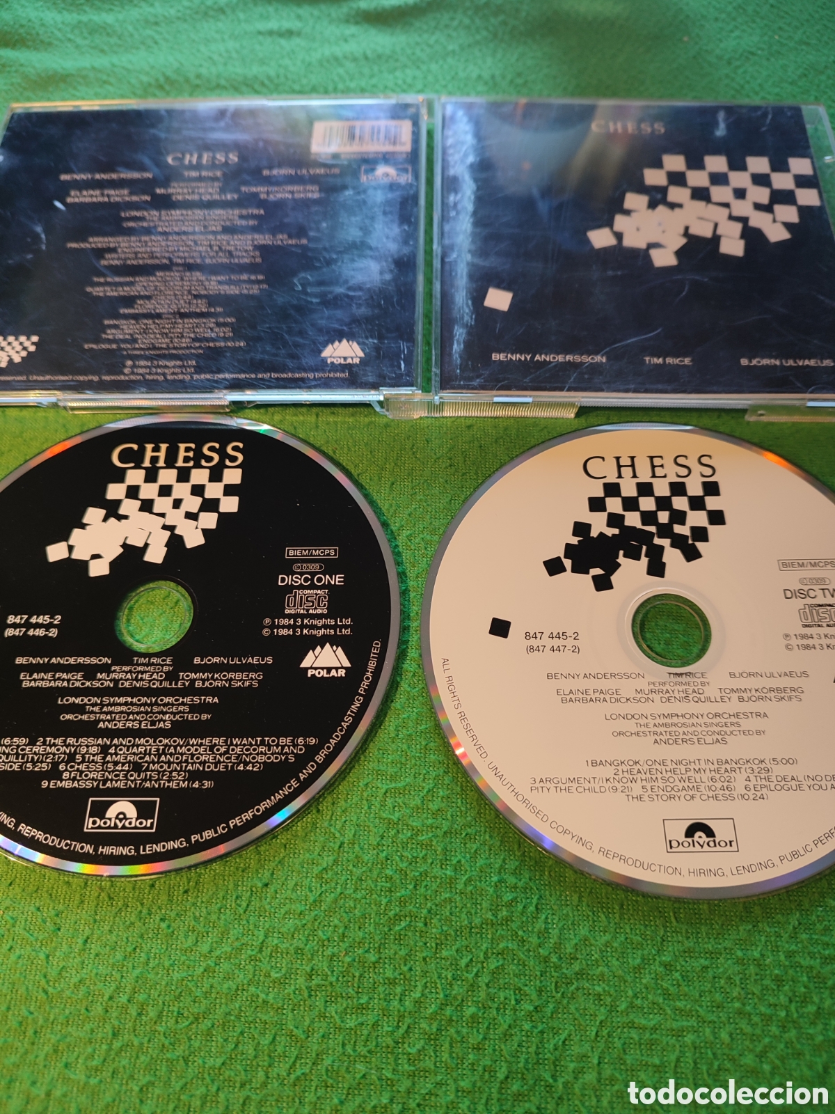 CDs de m&uacute;sica: Chess - Anderson, Rice,& Ulvaeus 2 CDs - Foto 2