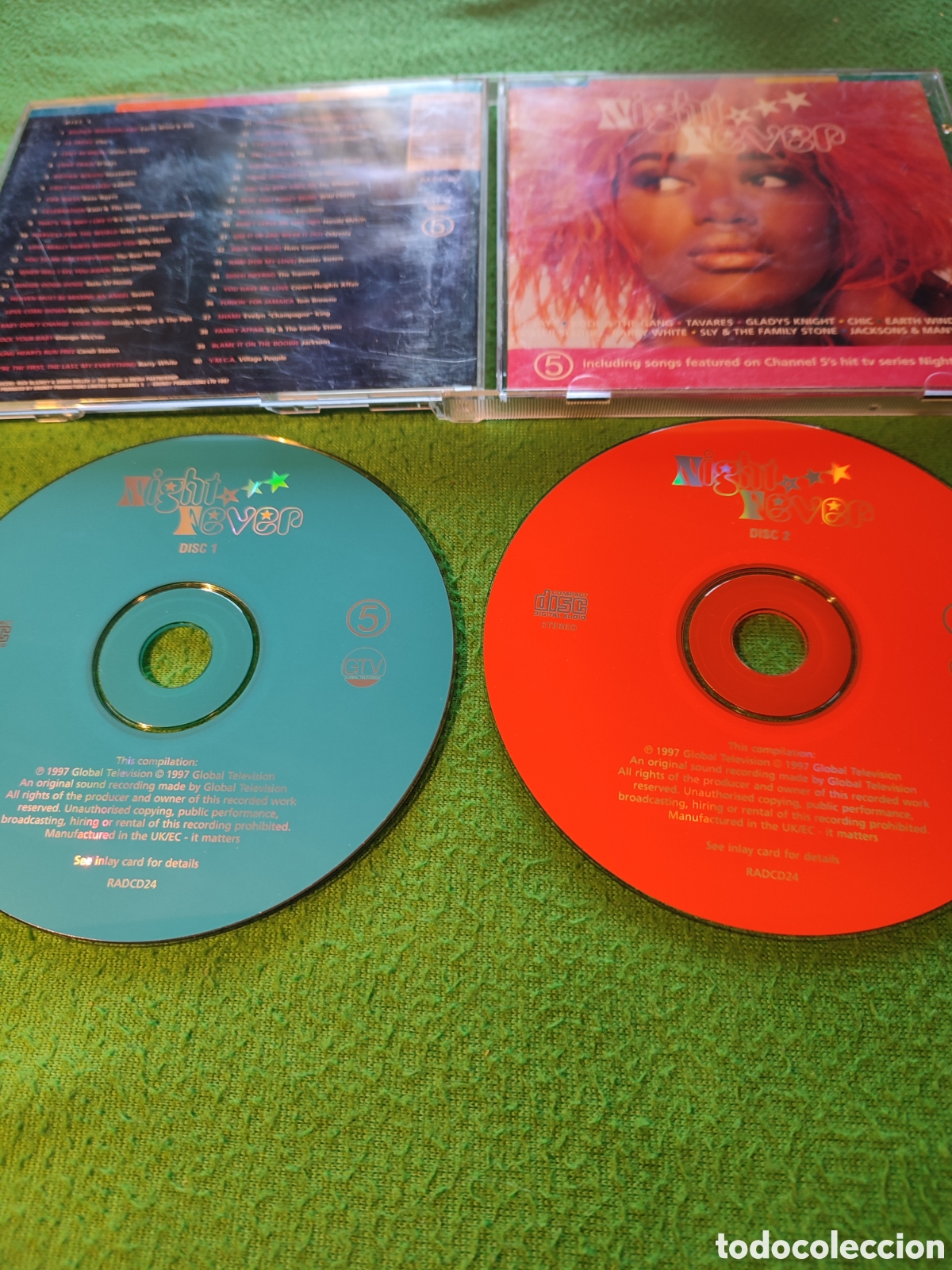 CDs de m&uacute;sica: Night Fever - Varios 2 CDs - Foto 2