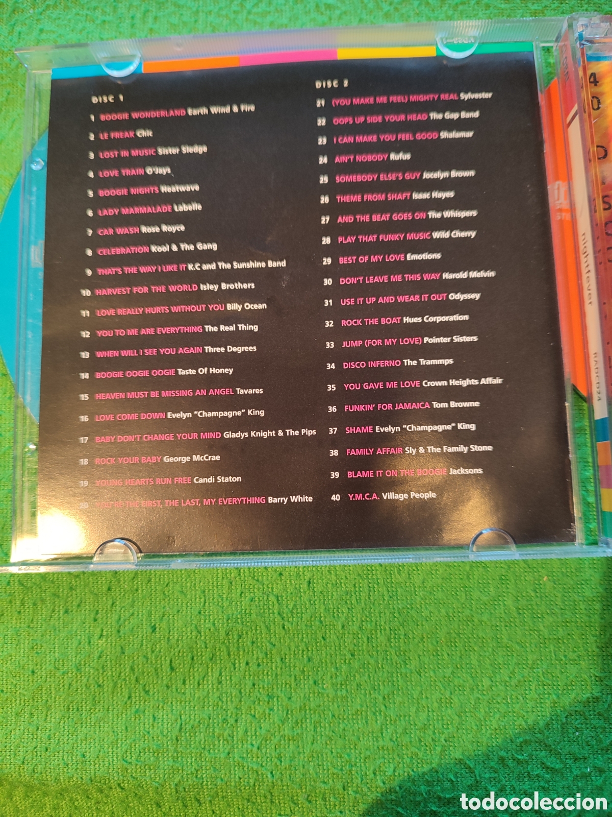 CDs de m&uacute;sica: Night Fever - Varios 2 CDs - Foto 3