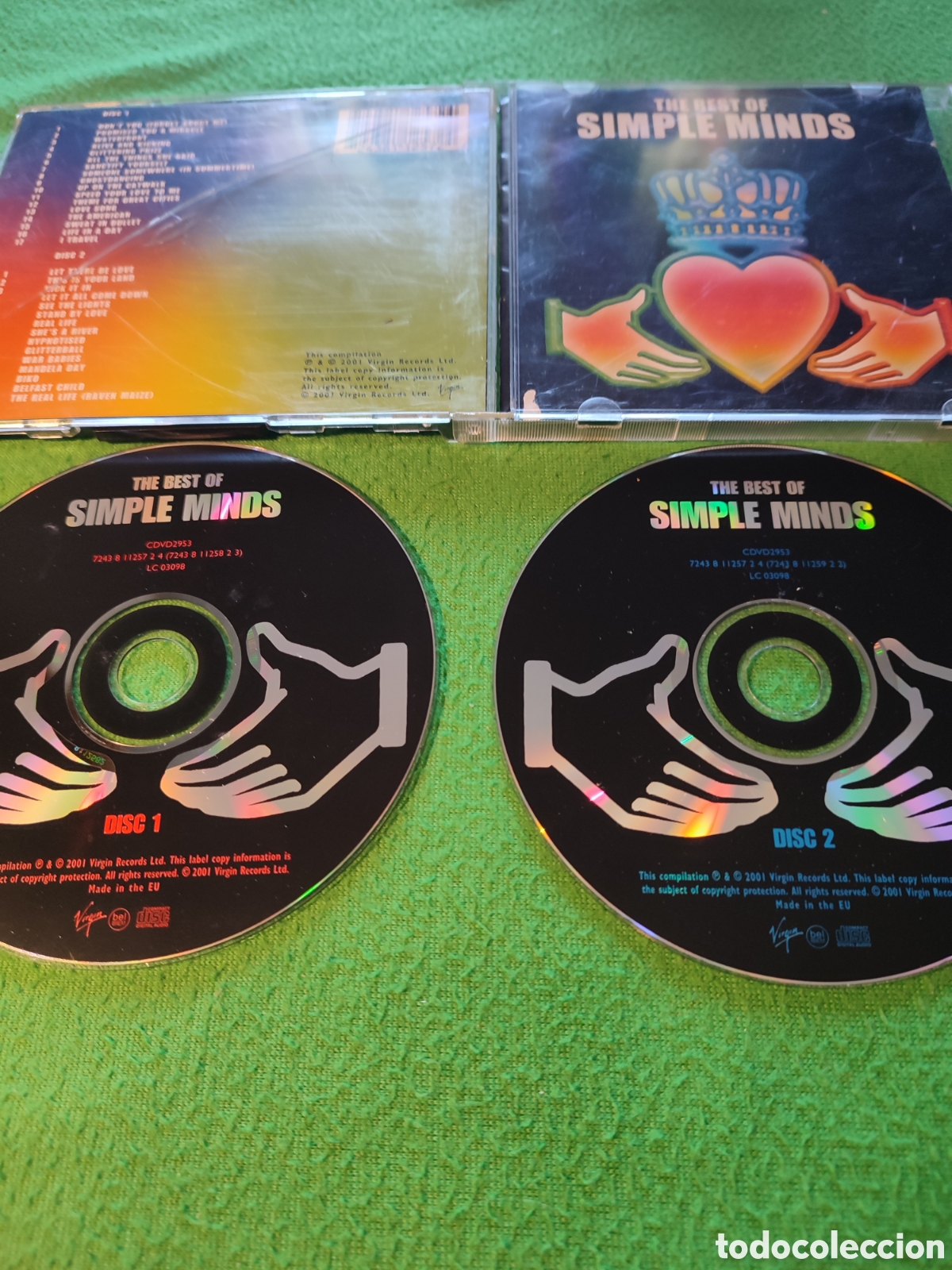 CDs de m&uacute;sica: Simple Minds - The Best 2 CDs - Foto 2