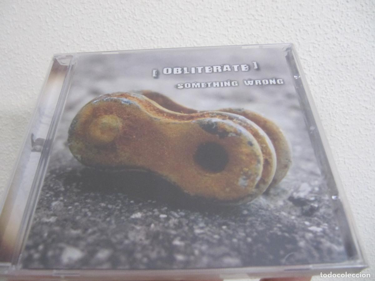CDs de m&uacute;sica: OBLITERATE - SOMETHING WRONG CD PRECINTADO -GRIND CORE-MUY BUENOS - Foto 1