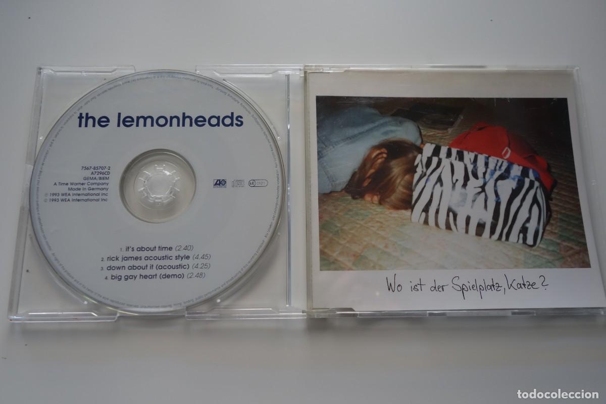 CDs de m&uacute;sica: LEMONHEADS: ITS ABOUT TIME. CD SINGLE. 4 TEMAS - Foto 1