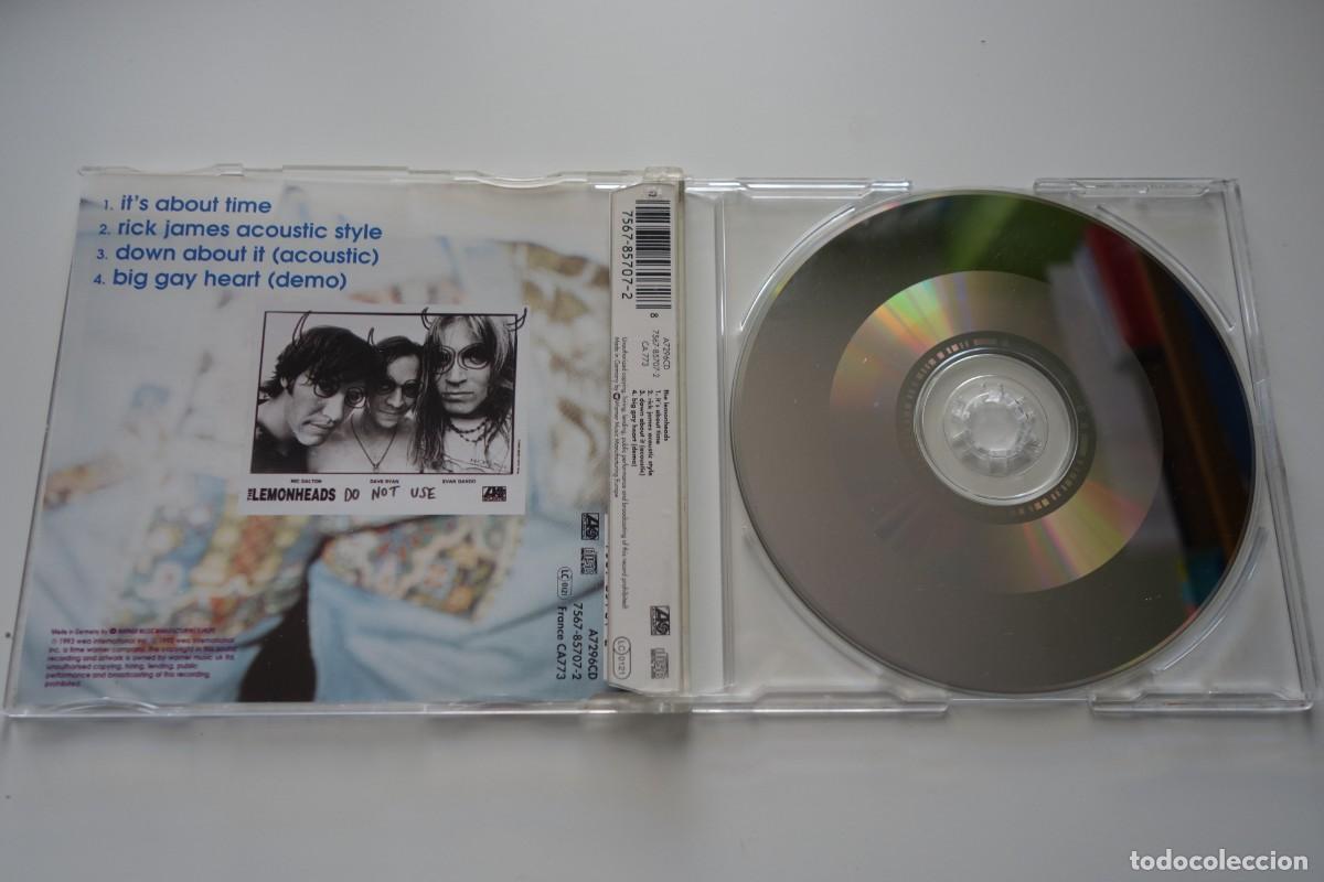 CDs de m&uacute;sica: LEMONHEADS: ITS ABOUT TIME. CD SINGLE. 4 TEMAS - Foto 2