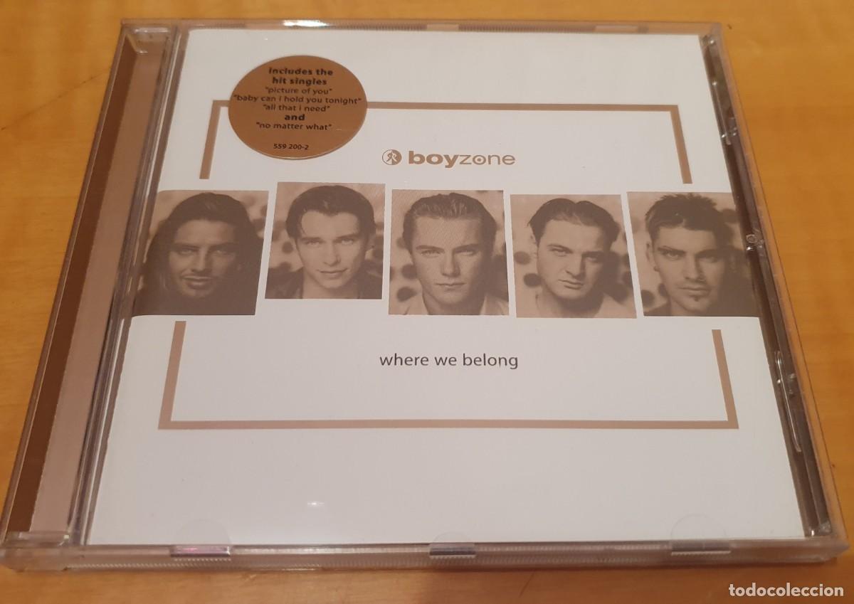 CDs de m&uacute;sica: Cd BOYZONE Where We Belong. Polygram 1998. - Foto 1