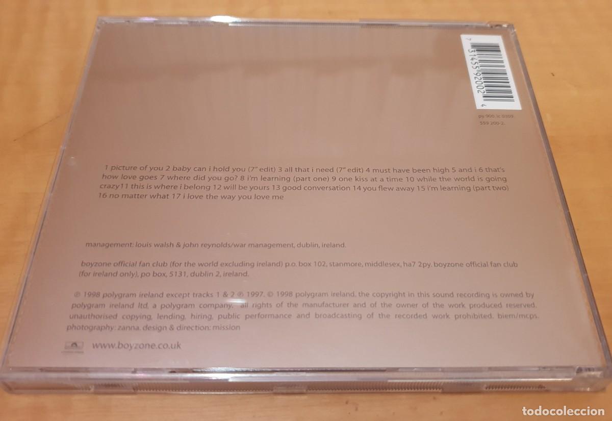 CDs de m&uacute;sica: Cd BOYZONE Where We Belong. Polygram 1998. - Foto 4
