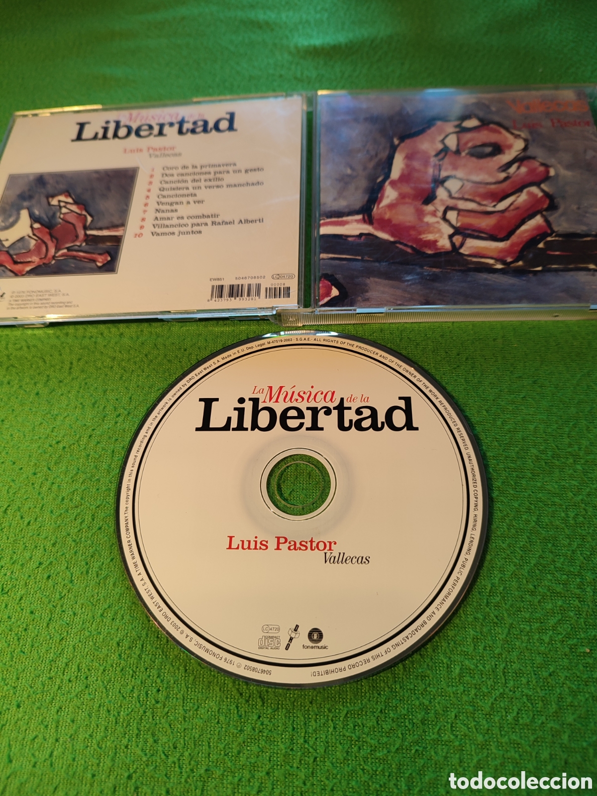 CDs de m&uacute;sica: Luis Pastor - Vallecas - Foto 2