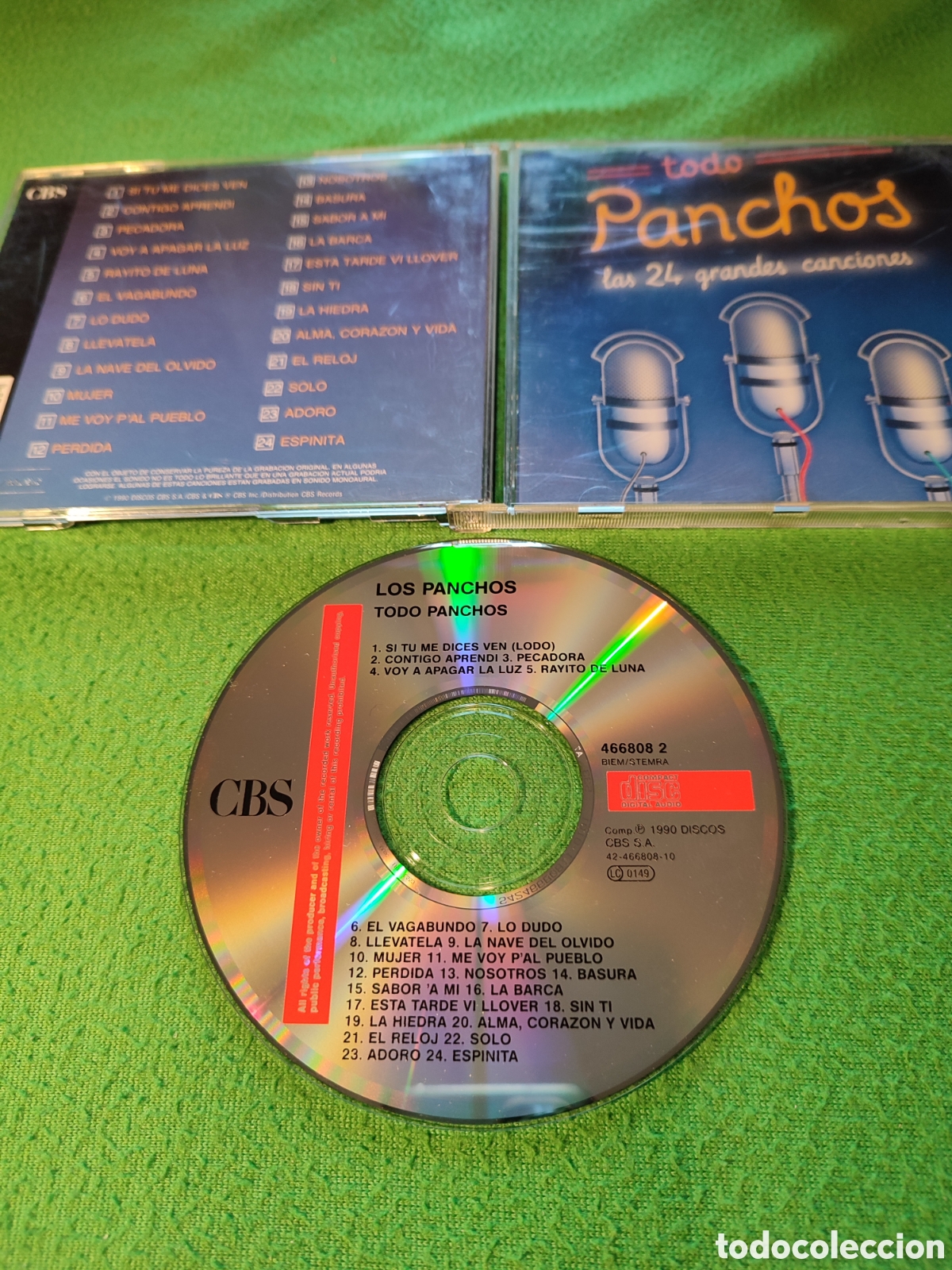 CDs de m&uacute;sica: Los Panchos - Todo Panchos - Foto 2