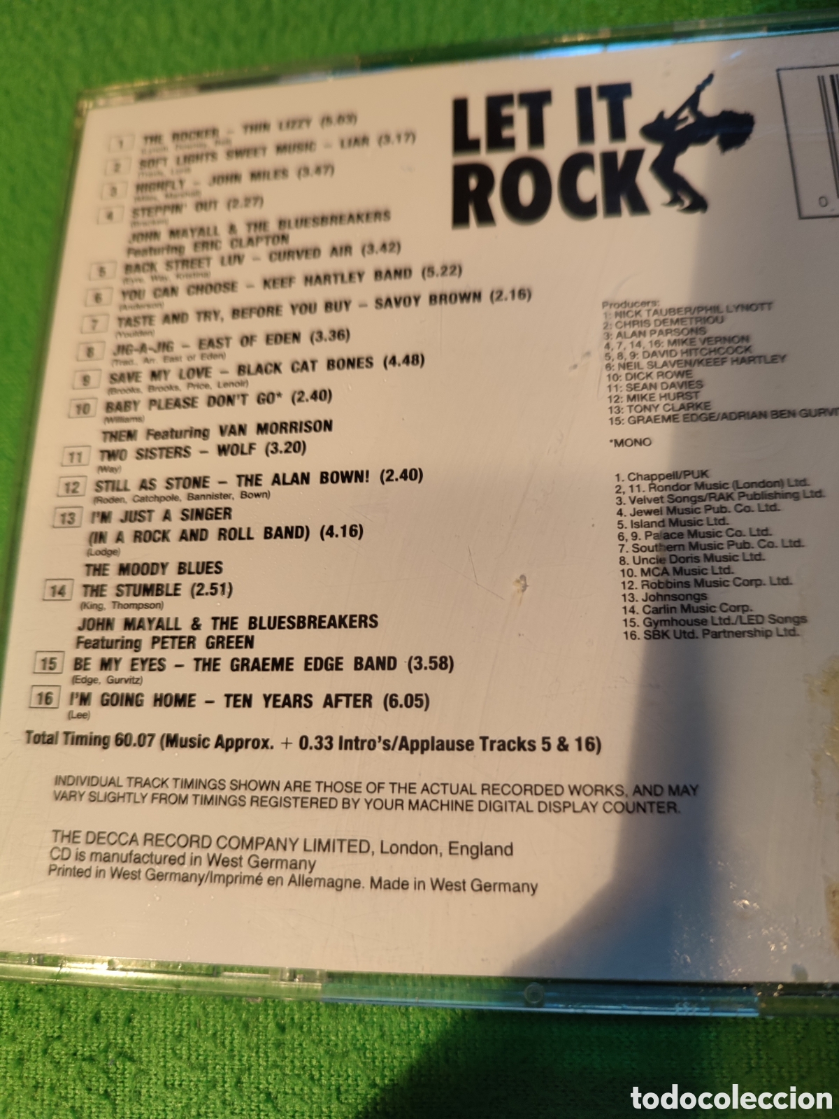 CDs de m&uacute;sica: Let It Rock - Varios - Foto 3