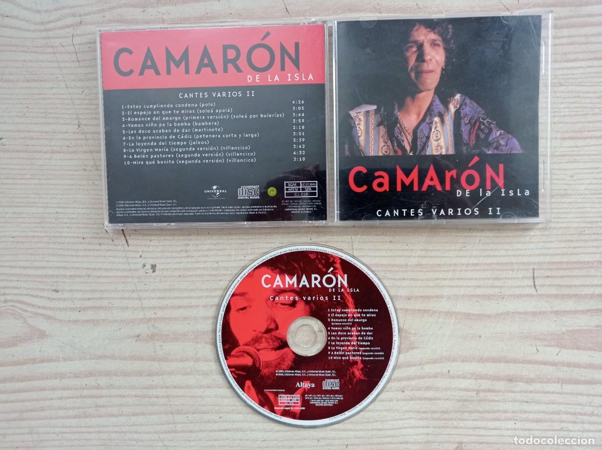CDs de m&uacute;sica: Camaron De La Isla Cantes Varios II CD - Foto 1