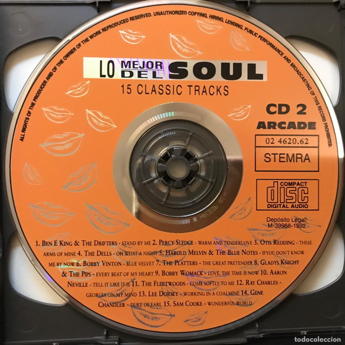 CDs de m&uacute;sica: Various ● Lo Mejor Del Soul ● 2 x CD, Compilation - Foto 3