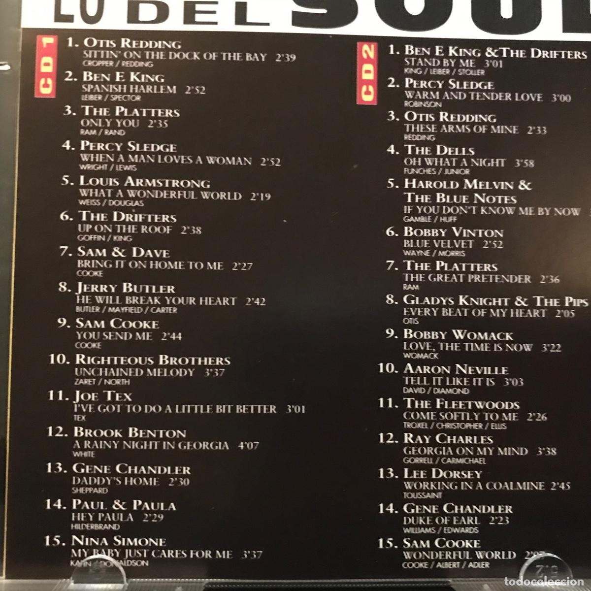 CDs de m&uacute;sica: Various ● Lo Mejor Del Soul ● 2 x CD, Compilation - Foto 5