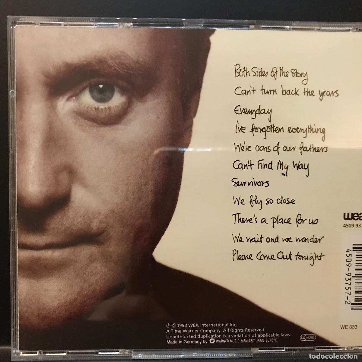 CDs de m&uacute;sica: Phil Collins ● Both Sides ● CD, Album 1993 - Foto 2