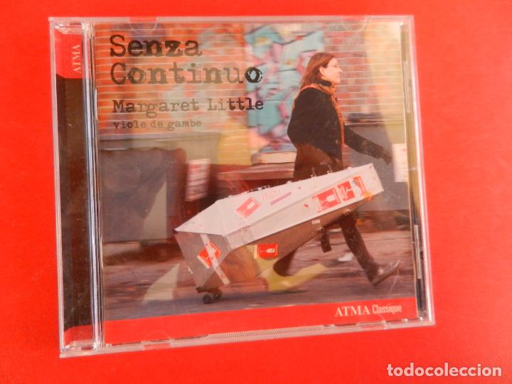 CD de M&uacute;sica: SENZA CONTINUO - MARGARET LITTLE - VIOLE DE GAMBE - CD