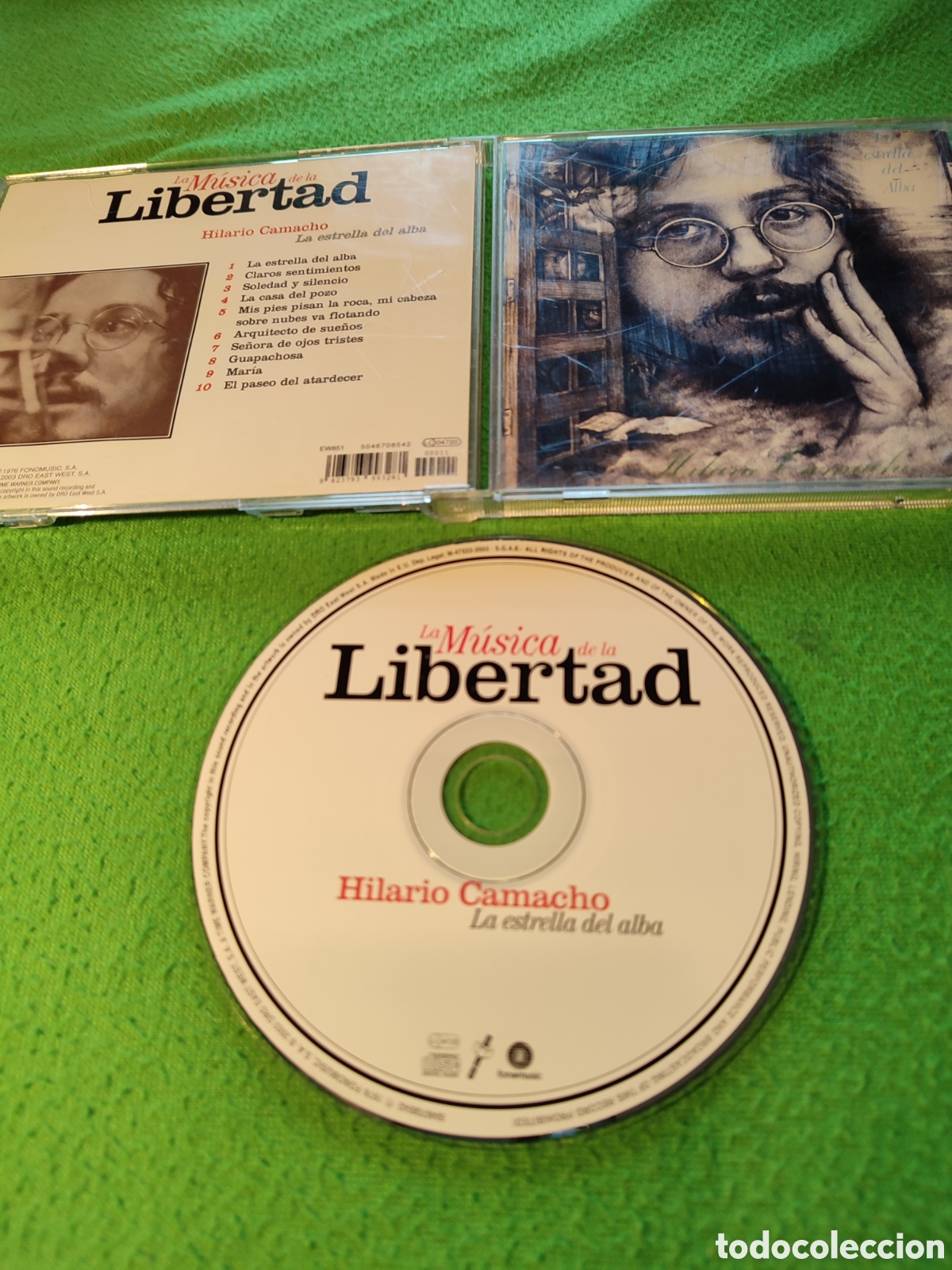 CDs de m&uacute;sica: Hilario Camacho - La estrella del alba - Foto 2
