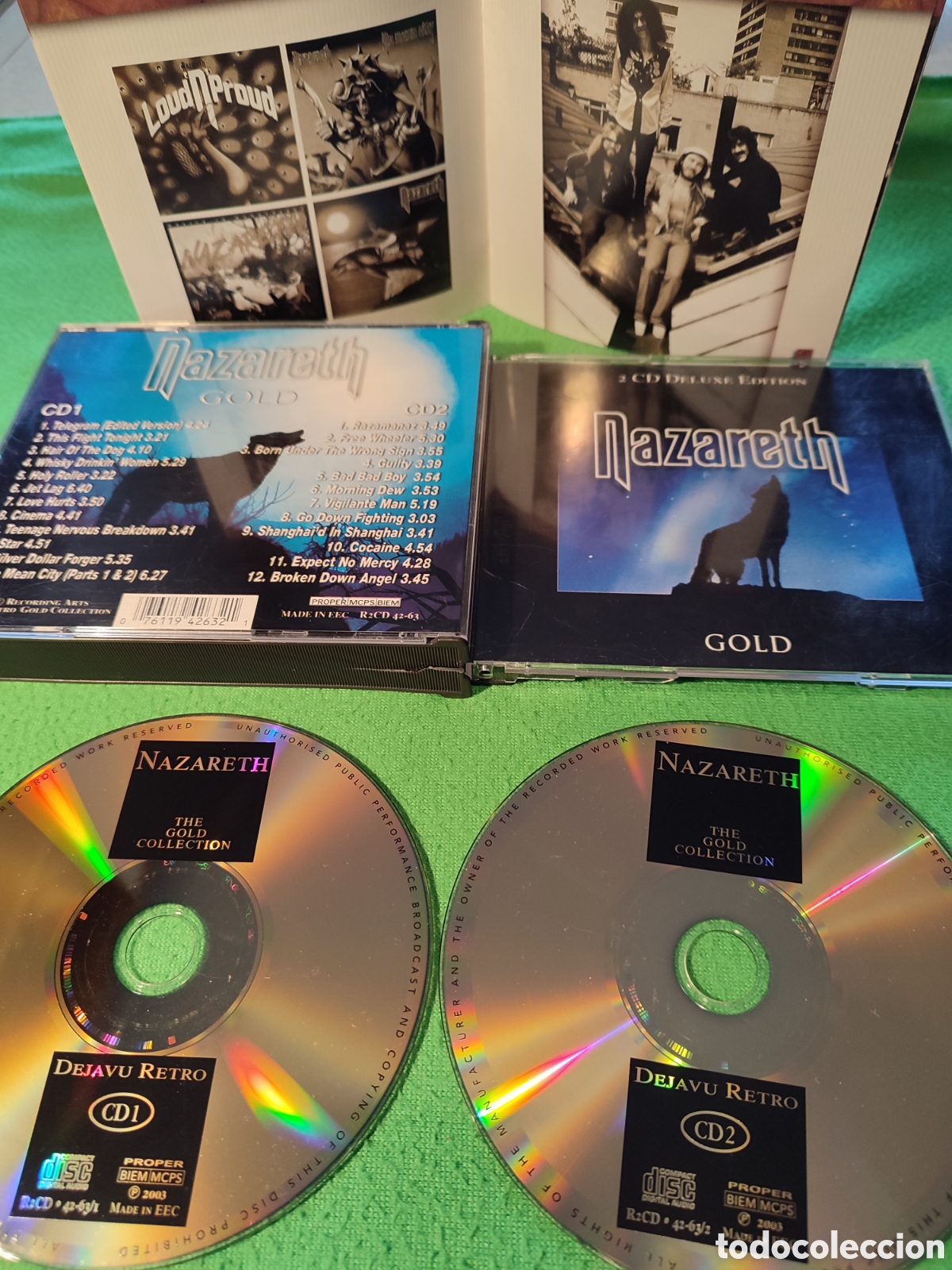 CDs de m&uacute;sica: Nazareth - Gold 2 CDs - Foto 2