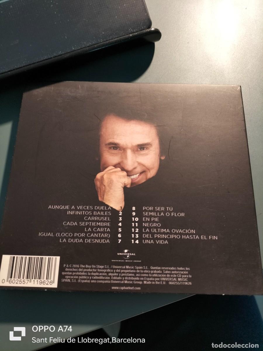 CDs de m&uacute;sica: RAR CD. RAPHAEL. INFINITOS & BAILES. DIGIPACK. - Foto 2