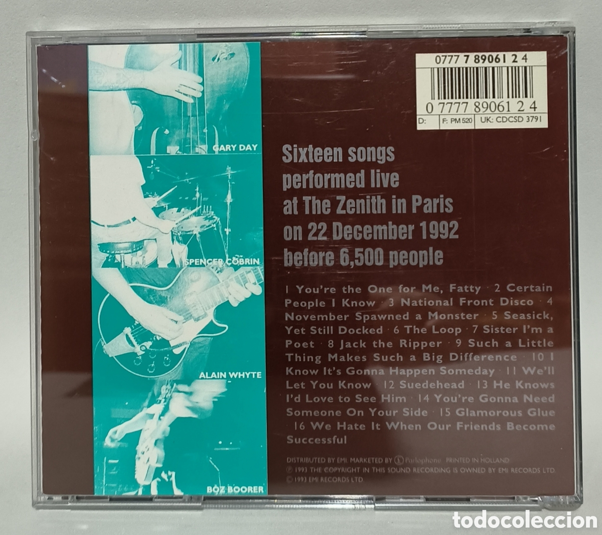 CDs de m&uacute;sica: Morrissey - Beethoven was deaf - Foto 2