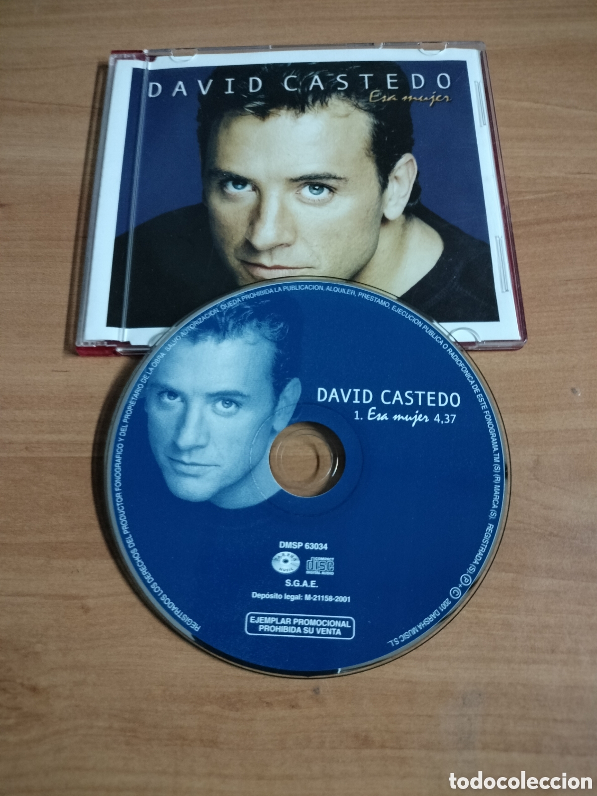 CDs de m&uacute;sica: David Castedo - Esa mujer - CD single 1 canci&oacute;n - Foto 1