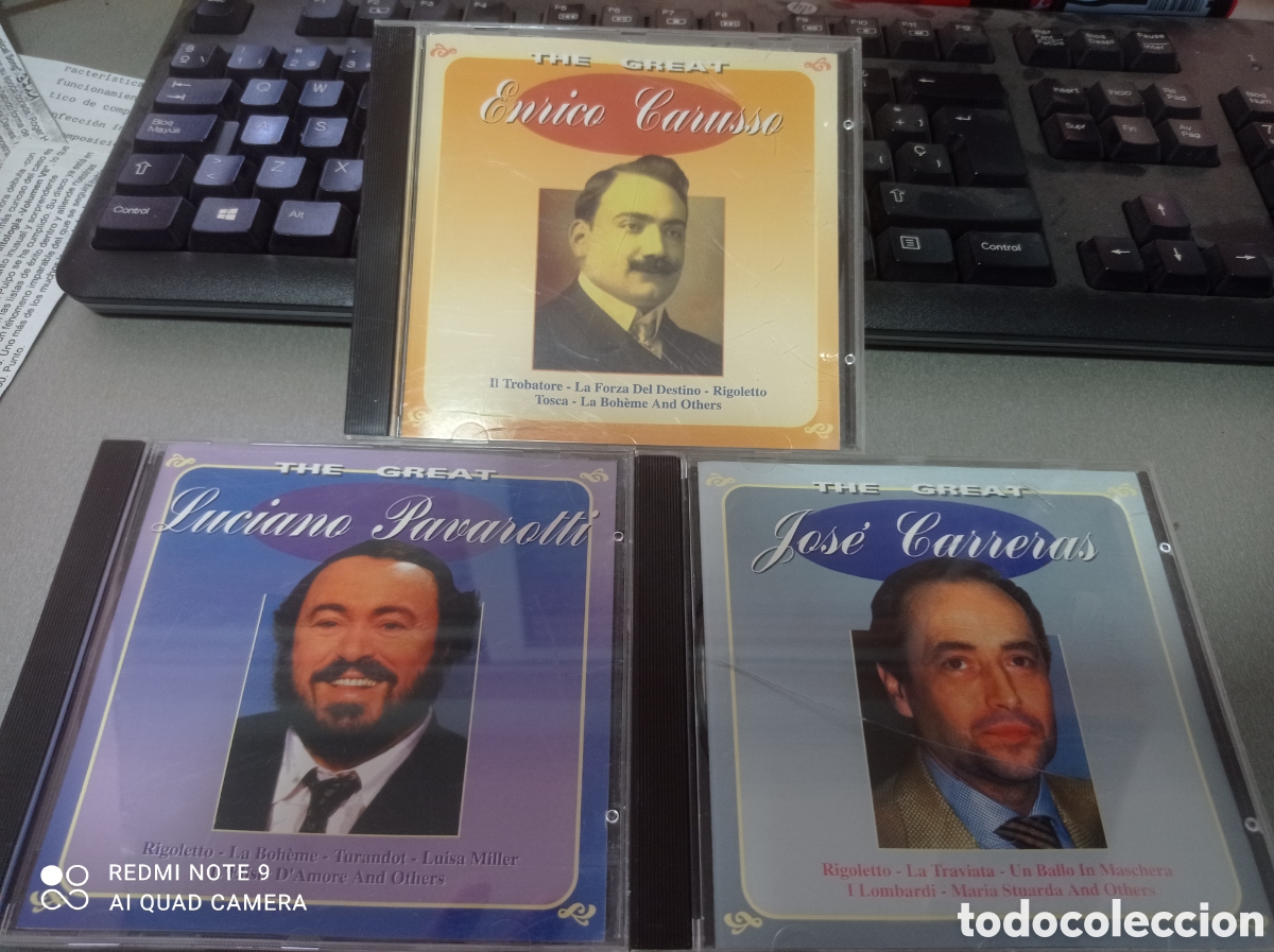 luciano pavarotti jos carreras enrico caruso l Compra venta en