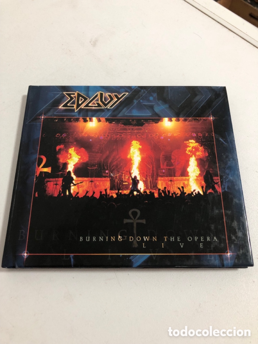 CDs de m&uacute;sica: Edguy Burning Down The Opera Live 2 Cd - Foto 1